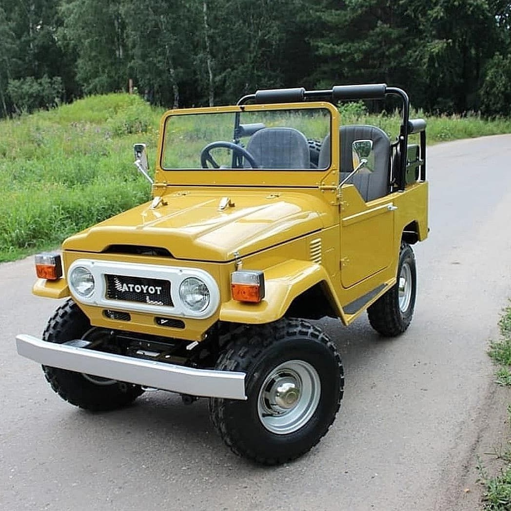 Электромобиль Toyota Land Cruiser FJ40 - купить по цене 1818100 руб. в  интернет-магазине Электрострит-Стерлитамак